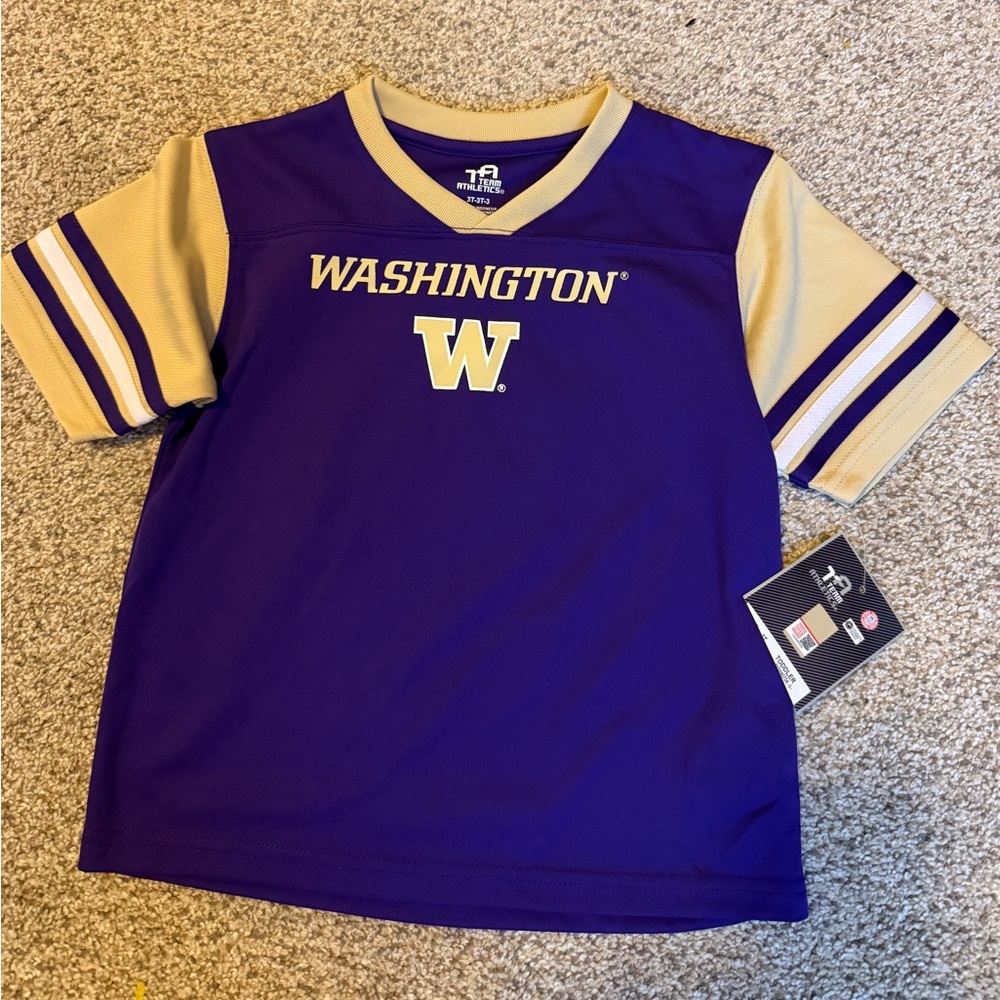 Purple and Gold Kids Shirt